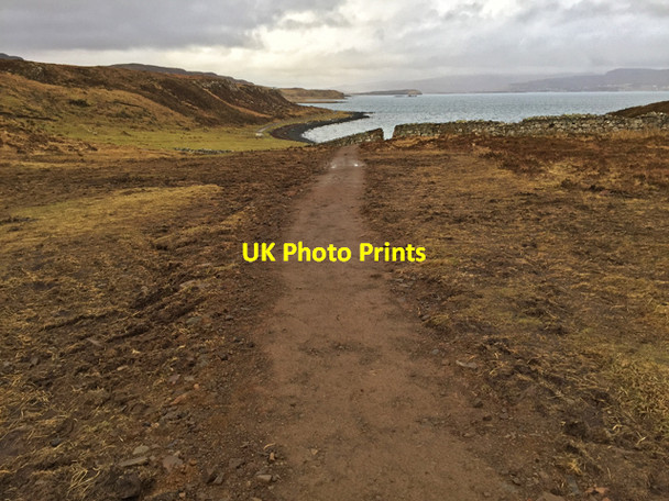 Photo 6"x4" Improved footpath at the Coral Beaches Claigan\/NG2353 c2017