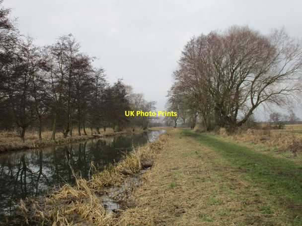 Photo 6"x4" Approaching a bend in the Pocklington Canal Melbourne\/SE7544 c2017