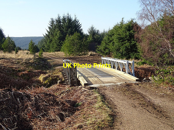 Photo 6"x4" New bridge over Allt na Criche Trantlebeg c2017