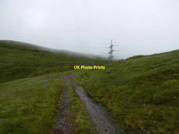 Photo 6"x4" Military Road, Corrieyairack Corrieyairack Hill c2016