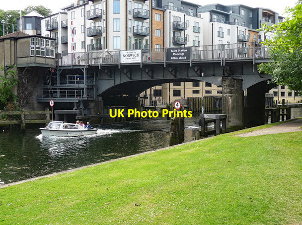 Photo 6"x4" Carrow Bridge, Norwich Norwich c2013
