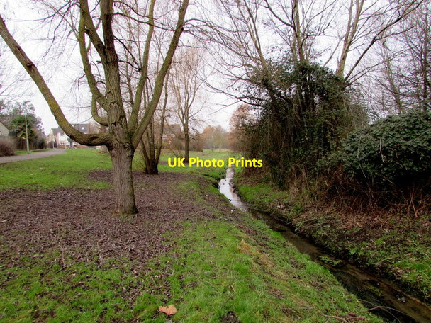 Photo 6"x4" Dimore Brook, Hardwicke Four Mile Elm c2017