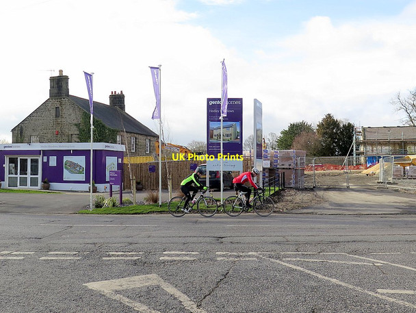Photo 6"x4" Housing development at Wylam Hills Farm Prudhoe c2017