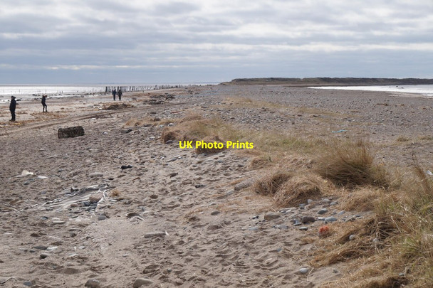 Photo 6"x4" The breach in the Spurn peninsula Kilnsea c2017