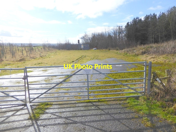 Photo 6"x4" Entrance to Frankham Landfill Site Fourstones\/NY8967 c2017