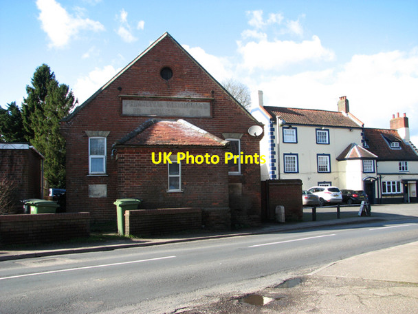 Photo 6"x4" Primitive Methodist church (converted) in Norwich Road Mulbarton c2017