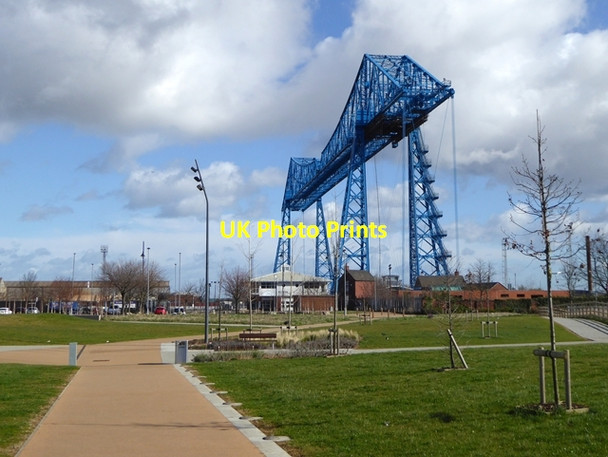 Photo 6"x4" The Middlesbrough Transporter Bridge Port Clarence c2017
