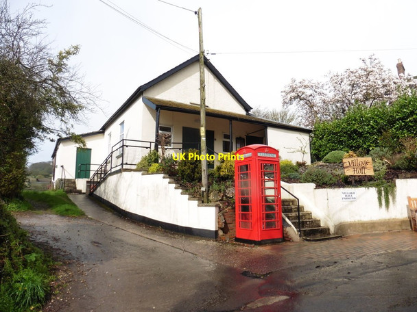 Photo 6"x4" Village Hall, Combe Raleigh Honiton\/ST1600 c2017