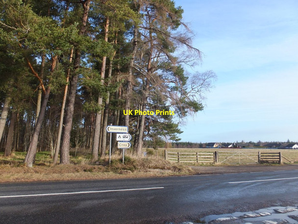 Photo 6"x4" Junction of B851 and B9006 at Culloden Newlands\/NH7545 c2017