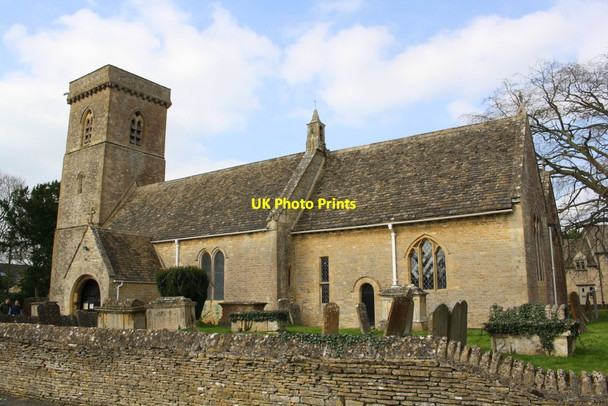 Photo 6"x4" St Britius Church Carterton\/SP2806 c2017