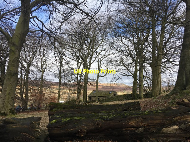 Photo 6"x4" Approaching Granby Barn Nether Padley c2017