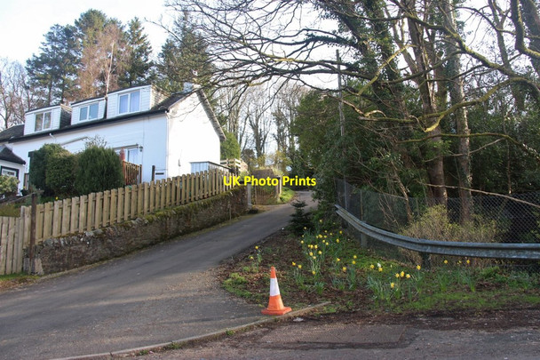 Photo 6"x4" Steep lane off Station Road, Garelochhead Garelochhead c2017