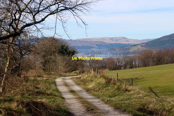 Photo 6"x4" Track above South Ailey Cove\/NS2282 c2017
