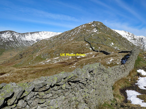 Photo 6"x4" Wall below High Pike Rydal c2017