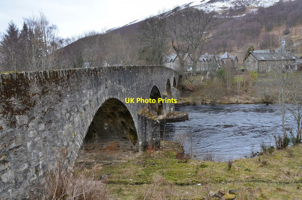 Photo 6"x4" Bridge over the Tummel, Kinloch Rannoch Kinloch Rannoch c2017