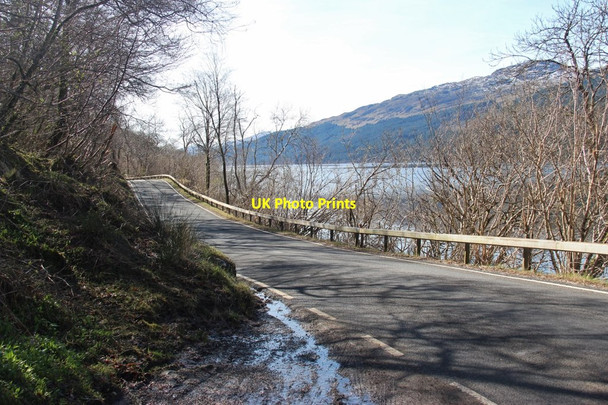 Photo 6"x4" A814 to Garelochhead down Loch Long Ardgartan c2017