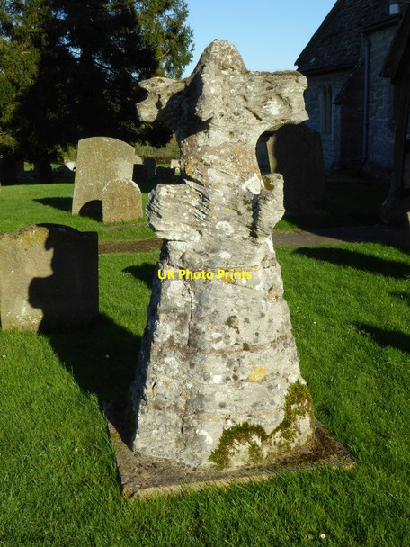 Photo 6"x4" Top of the old church spire, Corse church Corse\/SO7826 c2017