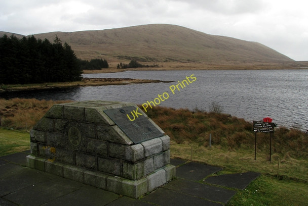 Photo 6"x4" Spelga Dam Hilltown\/J2128 c2009