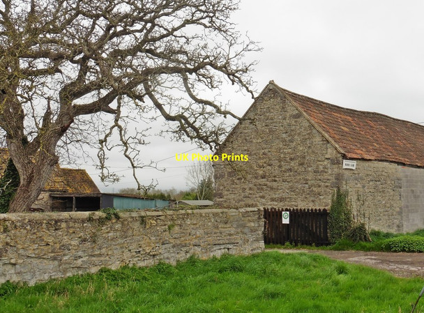 Photo 6"x4" Outbuildings, Manor Farm Oxenpill c2017