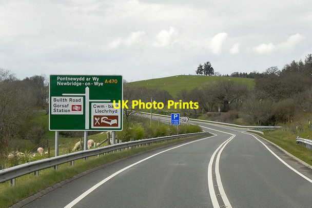 Photo 6"x4" A470 near Builth Road Builth Road c2016