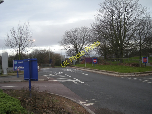 Photo 6"x4" South Bound access to Strensham Services Upper Strensham c2009