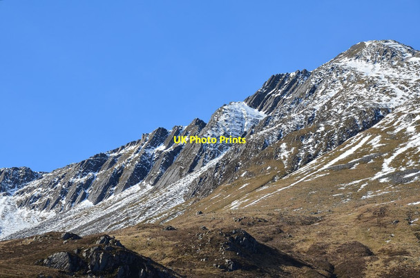 Photo 6"x4" Slabs on Sgurr nan Saighead Carn-gorm c2017