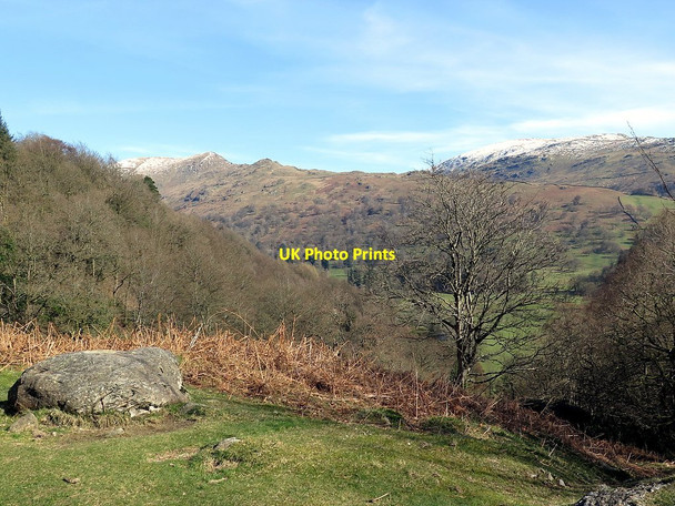 Photo 6"x4" Path east of Loughrigg Ambleside c2017