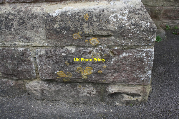 Photo 6"x4" Benchmark on Brize Norton Primary School Carterton\/SP2806 c2017