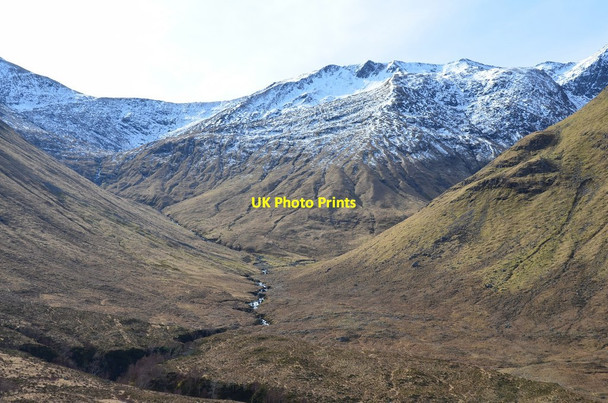 Photo 6"x4" Valley of the Allt an Lapain Allt an Lapain c2017