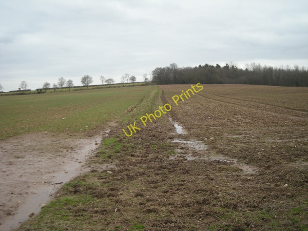 Photo 6"x4" Bridleway near Rhodes Farm Linley Brook c2009