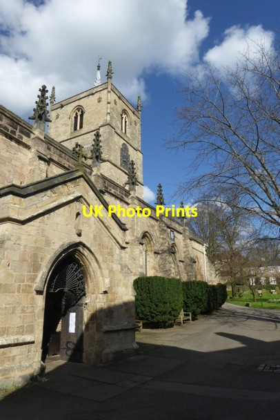 Photo 6"x4" Church of St. John the Baptist Knaresborough c2017