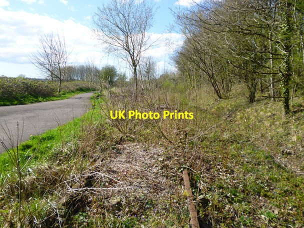Photo 6"x4" Disused railway to Radstock Buckland Down\/ST7251 c2017