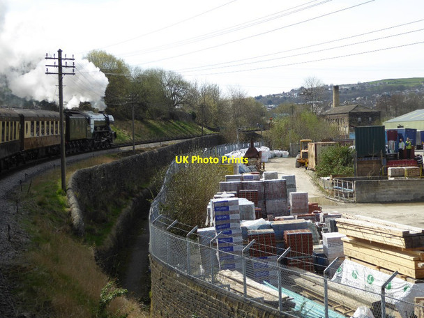 Photo 6"x4" The Flying Scotsman Keighley c2017