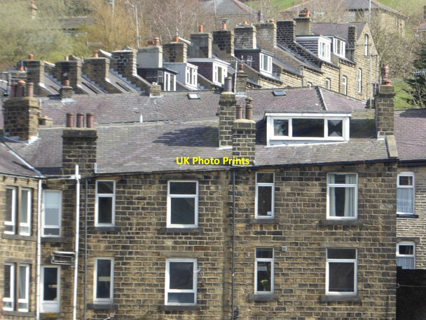 Photo 6"x4" Rooftops in Haworth Haworth c2017