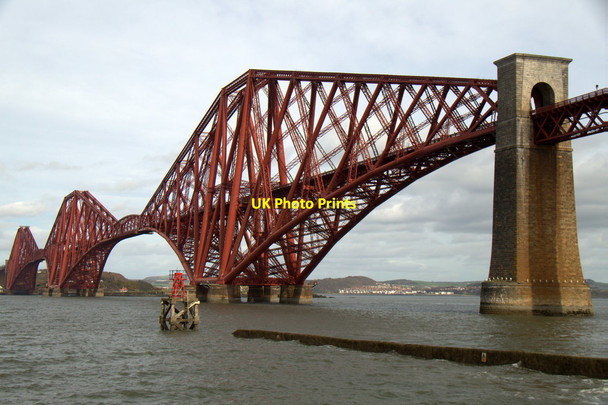 Photo 6"x4" The Forth Bridge from Hawes Pier, Queensferry Queensferry\/NT1278 c2017