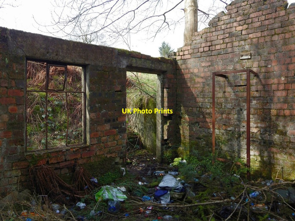 Photo 6"x4" Remains of a turbine house Erskine c2017