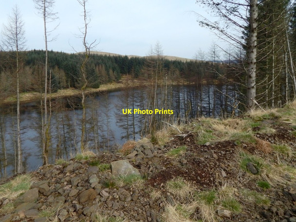 Photo 6"x4" View to Loch Humphrey Bowling\/NS4473 c2017