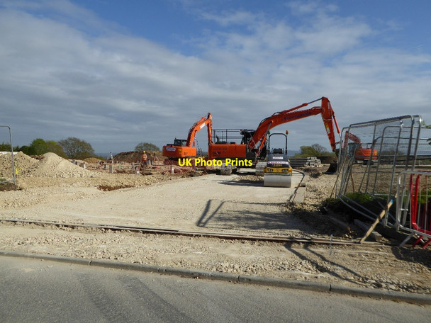 Photo 6"x4" Construction site in Twyning Church End\/SO8936 c2017