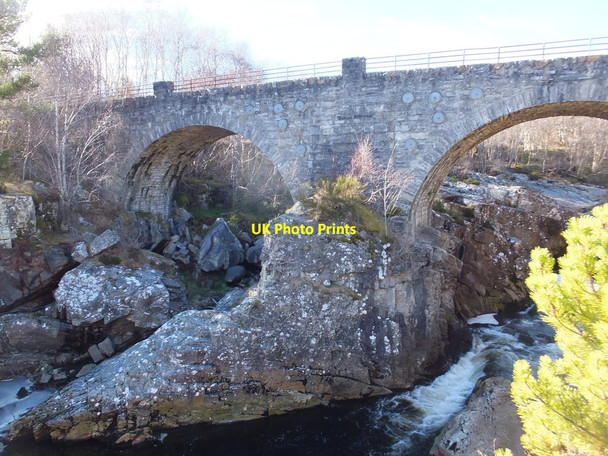 Photo 6"x4" Silver Bridge, Garve Strath Garve \/ Srath Gairbh c2017