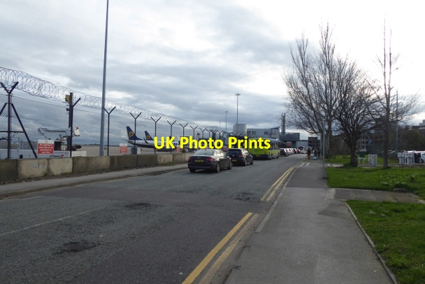 Photo 6"x4" Ringway Road near Terminal 3 Moss Nook\/SJ8385 c2017