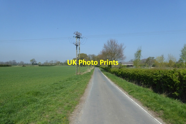 Photo 6"x4" Chapel Lane from York Road Askham Bryan c2017