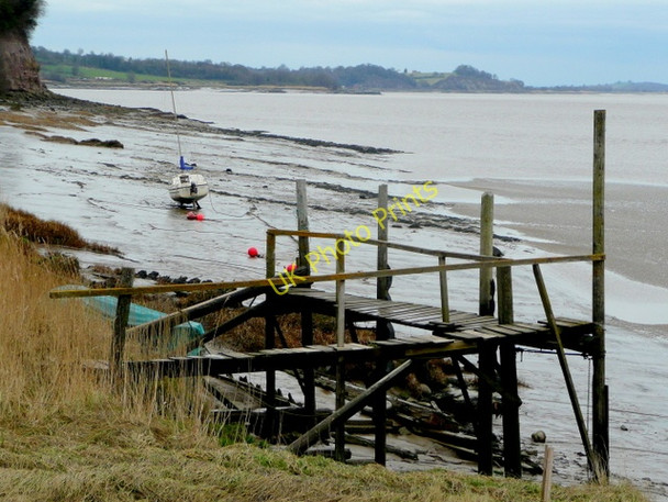 Photo 6"x4" Old jetty by the Severn estuary Tutnalls c2009
