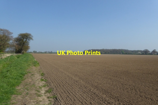 Photo 6"x4" Course of Old Street Bilbrough c2017