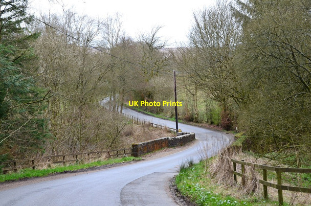 Photo 6"x4" Bridge over the Tweeden Burn Greens\/NY4886 c2017