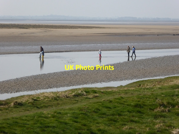 Photo 6"x4" Low tide at Anthorn Anthorn c2017
