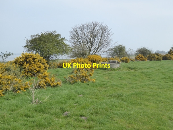 Photo 6"x4" Water trough near Byres Cottage Bowness-on-Solway c2017