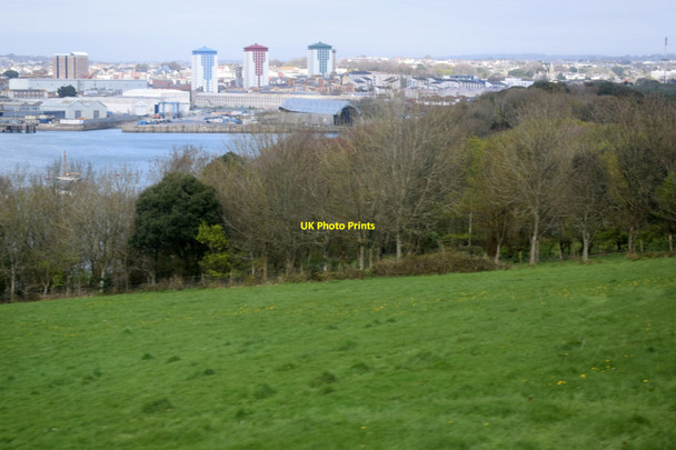 Photo 6"x4" View near Cremyll Torpoint c2017