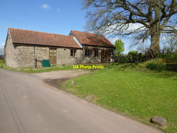 Photo 6"x4" Building opposite Gwernesney church Gwernesney c2017