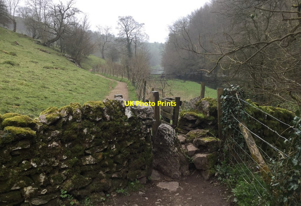Photo 6"x4" Stile in Lathkill Dale Bakewell c2017