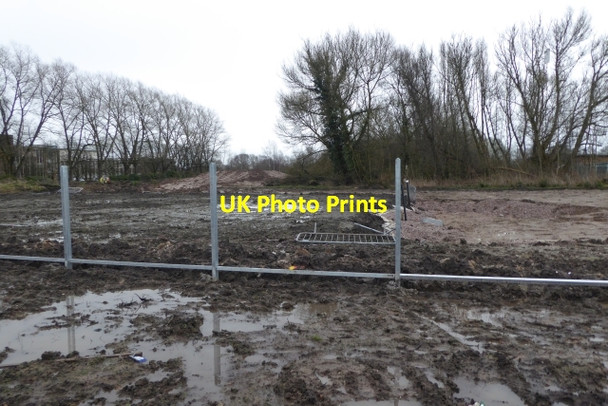 Photo 6"x4" Airport relief road works Moss Nook\/SJ8385 c2017
